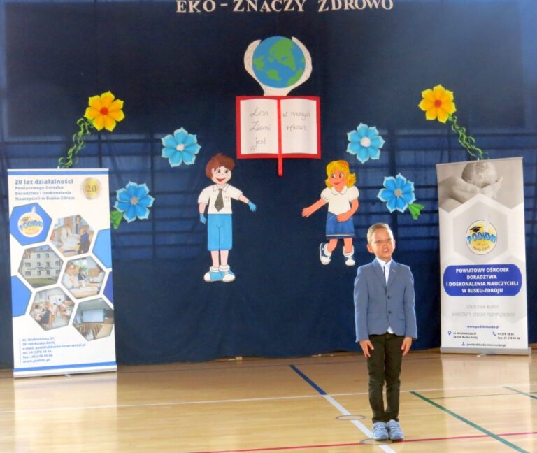 Zdjęcie z wydarzenia: 3 czerwca 2022 r. -finał XVII ,,Małego” Międzypowiatowego Konkursu Recytatorskiego " - "Eko - znaczy zdrowo