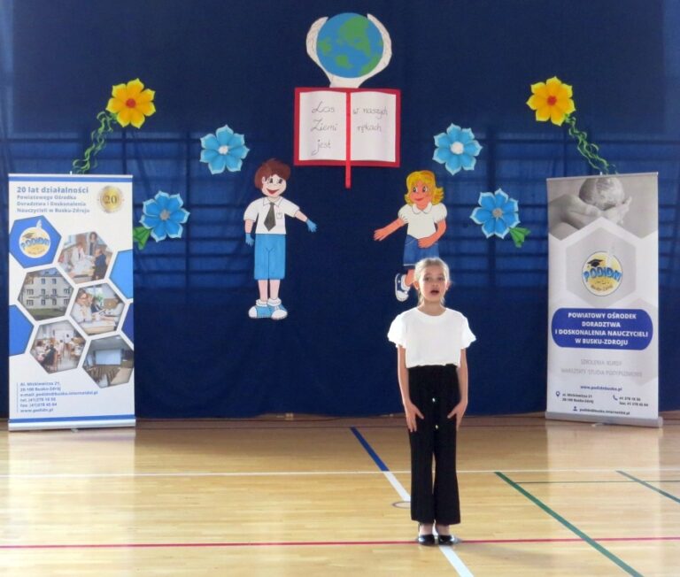 Zdjęcie z wydarzenia: 3 czerwca 2022 r. -finał XVII ,,Małego” Międzypowiatowego Konkursu Recytatorskiego " - "Eko - znaczy zdrowo