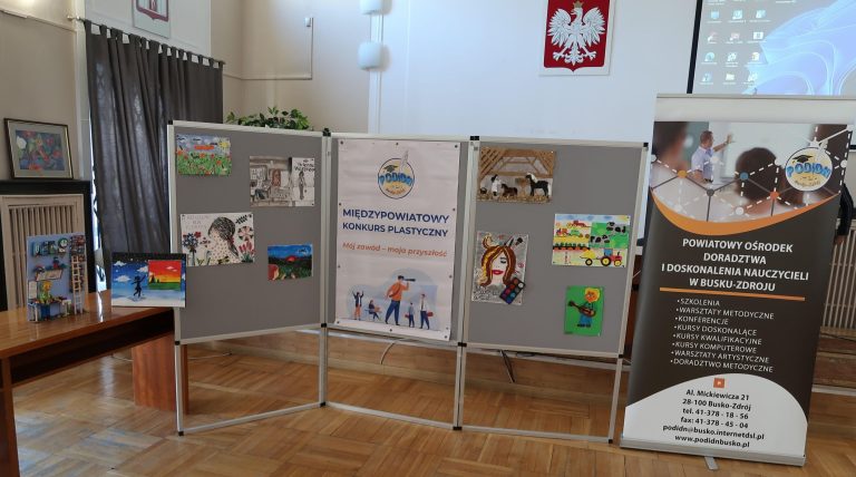 Zdjęcie z wydarzenia: 8 marca 2024 R. - Finał III MIĘDZYPOWIATOWEGO KONKURSU PLASTYCZNEGO