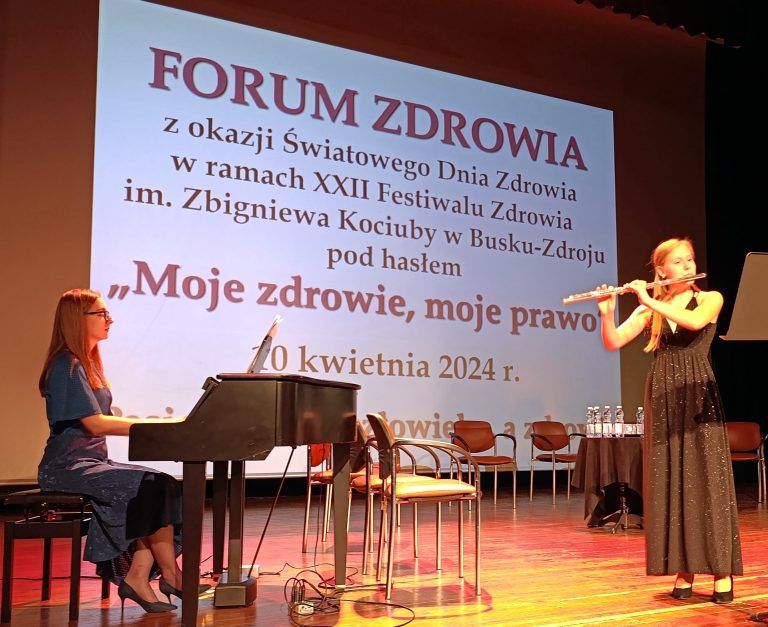 Zdjęcie z wydarzenia: 10 kwietnia 2024 R. - XXII FESTIWAL ZDROWIA IM. ZBIGNIEWA KOCIUBY W BUSKU-ZDROJU