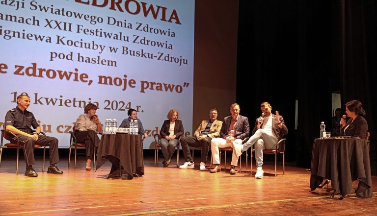 Zdjęcie z wydarzenia: 10 kwietnia 2024 R. - XXII FESTIWAL ZDROWIA IM. ZBIGNIEWA KOCIUBY W BUSKU-ZDROJU