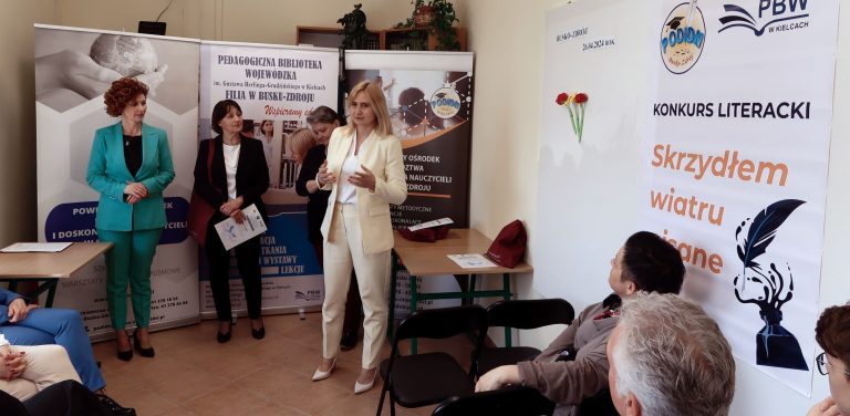 Zdjęcie z wydarzenia: 26 kwietnia 2024 R. - XI finał Konkursu Literackiego - „Skrzydłem wiatru pisane”