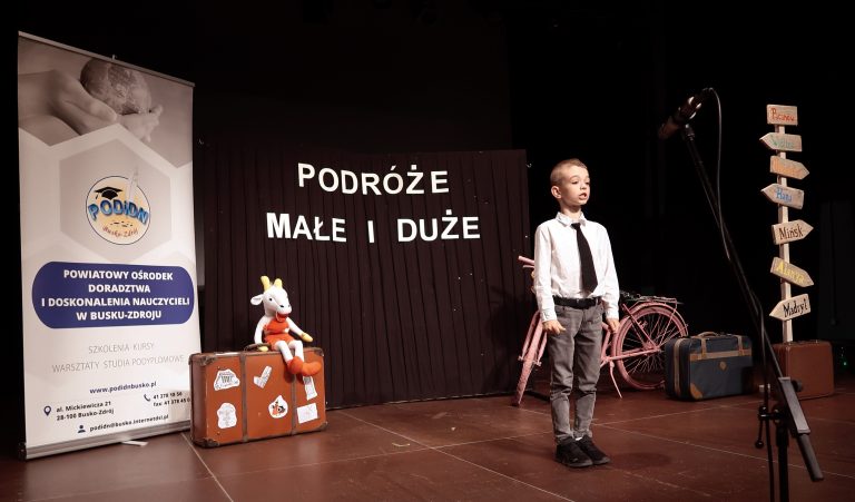 Zdjęcie z wydarzenia: 5 czerwca 2024 R. - XIX finał "Małego" Międzypowiatowego Konkursu Recytatorskiego po hasłem „Podróże małe i duże”
