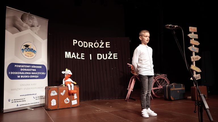Zdjęcie z wydarzenia: 5 czerwca 2024 R. - XIX finał "Małego" Międzypowiatowego Konkursu Recytatorskiego po hasłem „Podróże małe i duże”