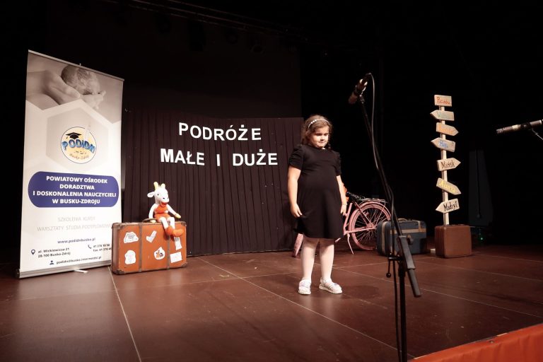 Zdjęcie z wydarzenia: 5 czerwca 2024 R. - XIX finał "Małego" Międzypowiatowego Konkursu Recytatorskiego po hasłem „Podróże małe i duże”