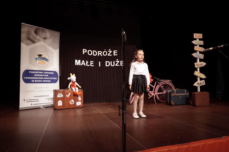 Zdjęcie z wydarzenia: 5 czerwca 2024 R. - XIX finał "Małego" Międzypowiatowego Konkursu Recytatorskiego po hasłem „Podróże małe i duże”