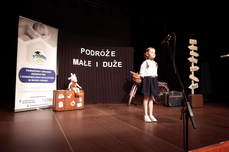 Zdjęcie z wydarzenia: 5 czerwca 2024 R. - XIX finał "Małego" Międzypowiatowego Konkursu Recytatorskiego po hasłem „Podróże małe i duże”