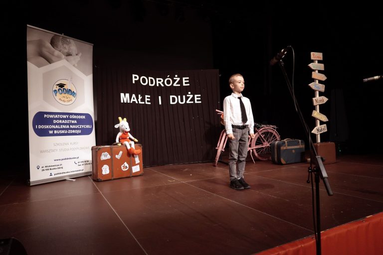 Zdjęcie z wydarzenia: 5 czerwca 2024 R. - XIX finał "Małego" Międzypowiatowego Konkursu Recytatorskiego po hasłem „Podróże małe i duże”