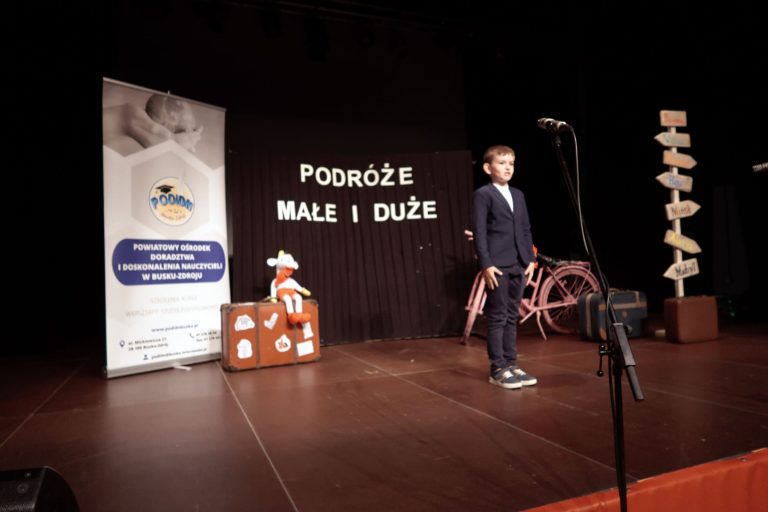 Zdjęcie z wydarzenia: 5 czerwca 2024 R. - XIX finał "Małego" Międzypowiatowego Konkursu Recytatorskiego po hasłem „Podróże małe i duże”