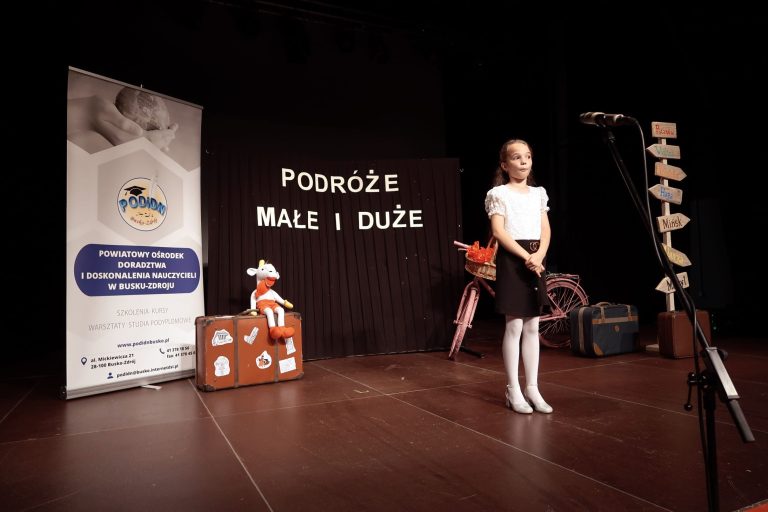 Zdjęcie z wydarzenia: 5 czerwca 2024 R. - XIX finał "Małego" Międzypowiatowego Konkursu Recytatorskiego po hasłem „Podróże małe i duże”
