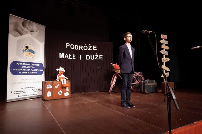 Zdjęcie z wydarzenia: 5 czerwca 2024 R. - XIX finał "Małego" Międzypowiatowego Konkursu Recytatorskiego po hasłem „Podróże małe i duże”