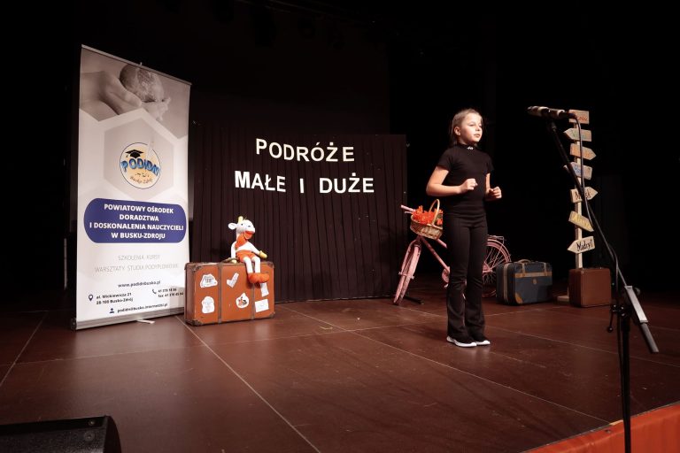 Zdjęcie z wydarzenia: 5 czerwca 2024 R. - XIX finał "Małego" Międzypowiatowego Konkursu Recytatorskiego po hasłem „Podróże małe i duże”